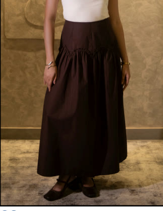Noon Scallop Skirt